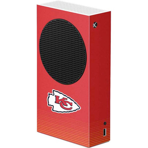 NFL Kansas City Chiefs Breakaway Xbox Series S Console Skin